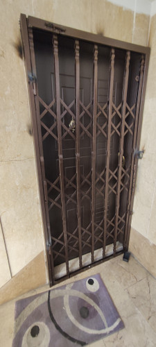 درب حفاظ آکاردیونی تسمه دو سانت سه لوزی