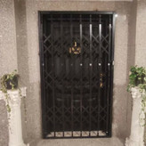 درب آکاردیونی تسمه دو نیم سه گل