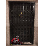 درب آکاردیونی تسمه دو نیم سه گل